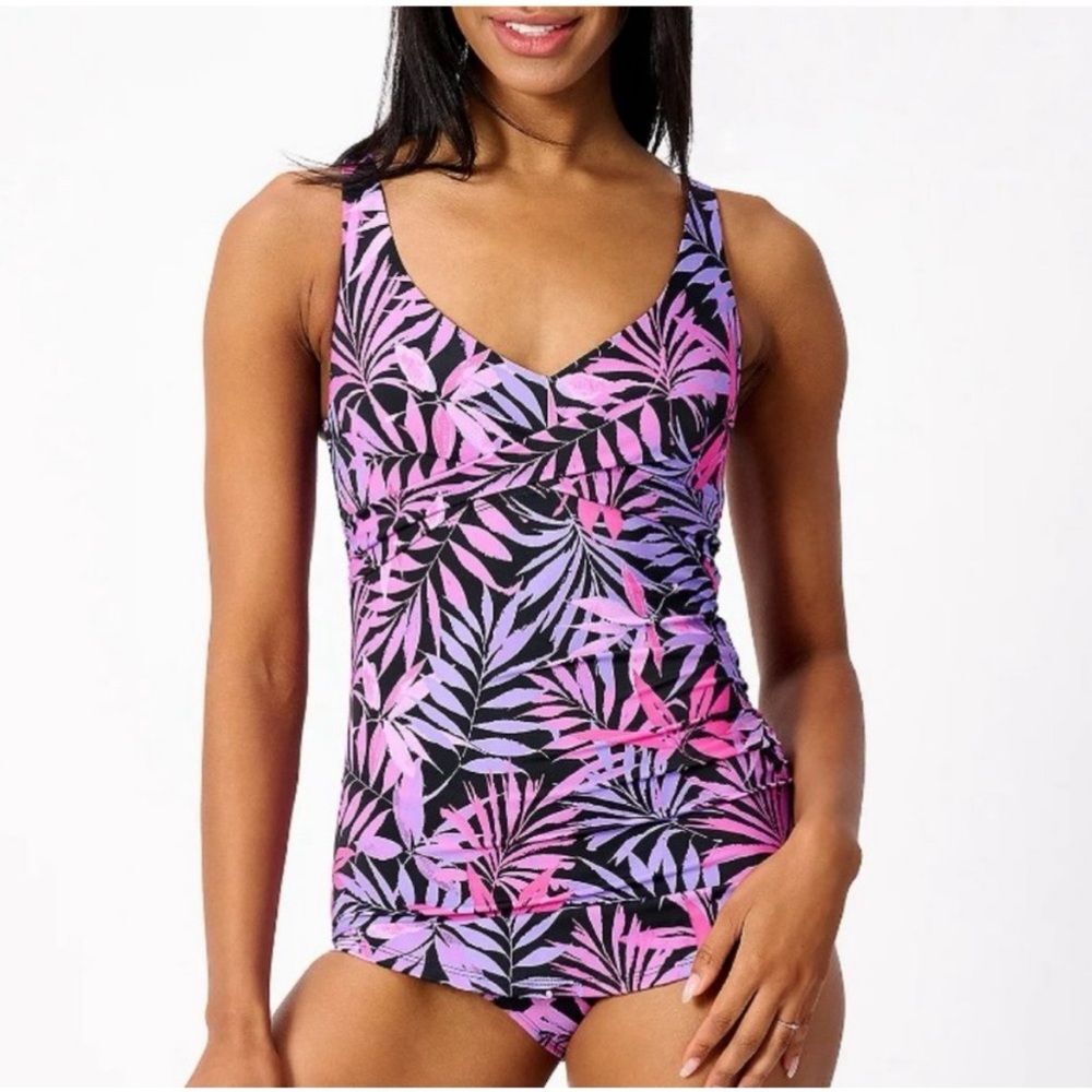 Kim Gravel X Swimsuits For All Sarong One Piece Swimsuit